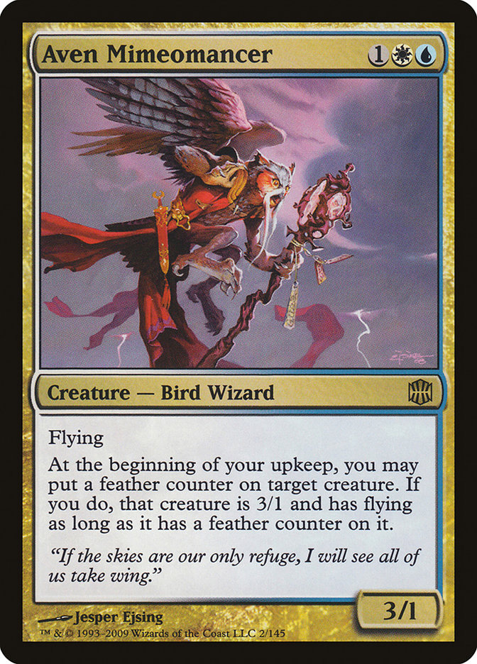 Aven Mimeomancer (2) [Alara Reborn] | Odin's Place