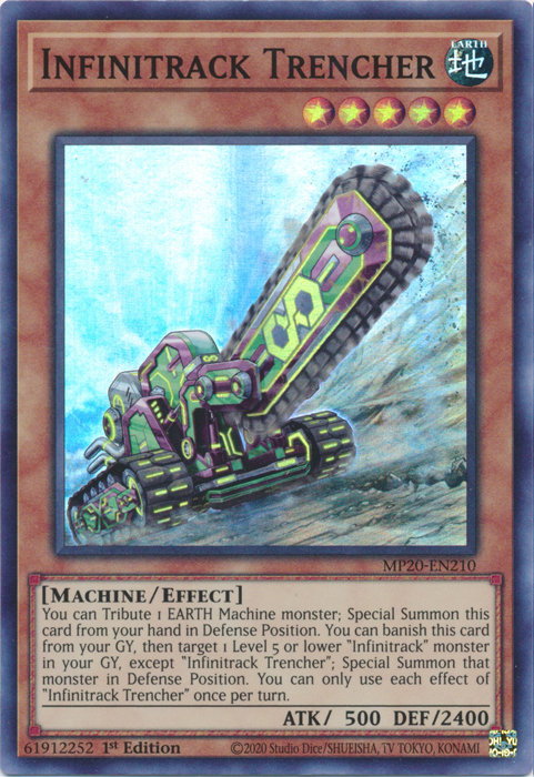 Infinitrack Trencher [MP20-EN210] Super Rare | Odin's Place