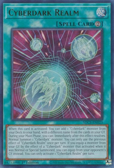 Cyberdark Realm [SDCS-EN023] Ultra Rare | Odin's Place