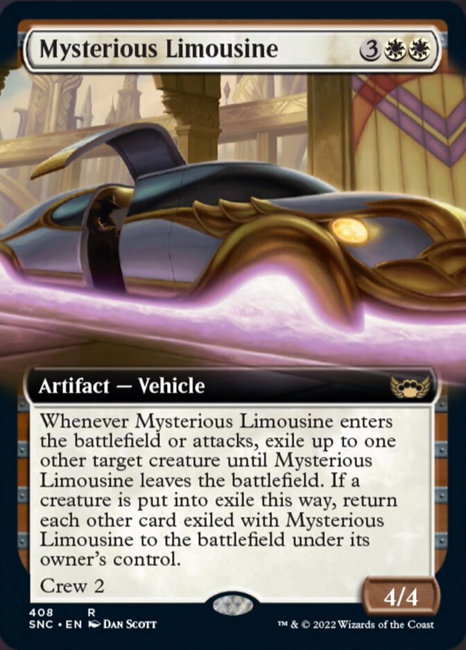 Mysterious Limousine (Extended Art) [Streets of New Capenna] | Odin's Place