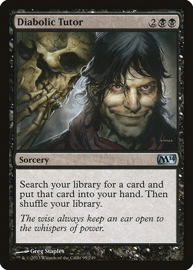 Diabolic Tutor (95) [Magic 2014] | Odin's Place