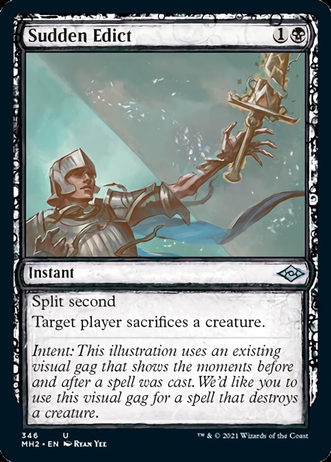 Sudden Edict (Sketch) [Modern Horizons 2] | Odin's Place