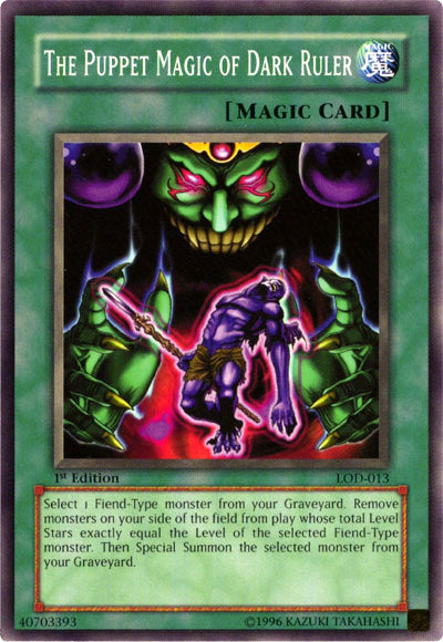 The Puppet Magic of Dark Ruler [LOD-013] Common | Odin's Place