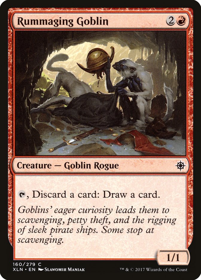 Rummaging Goblin (160) [Ixalan] | Odin's Place