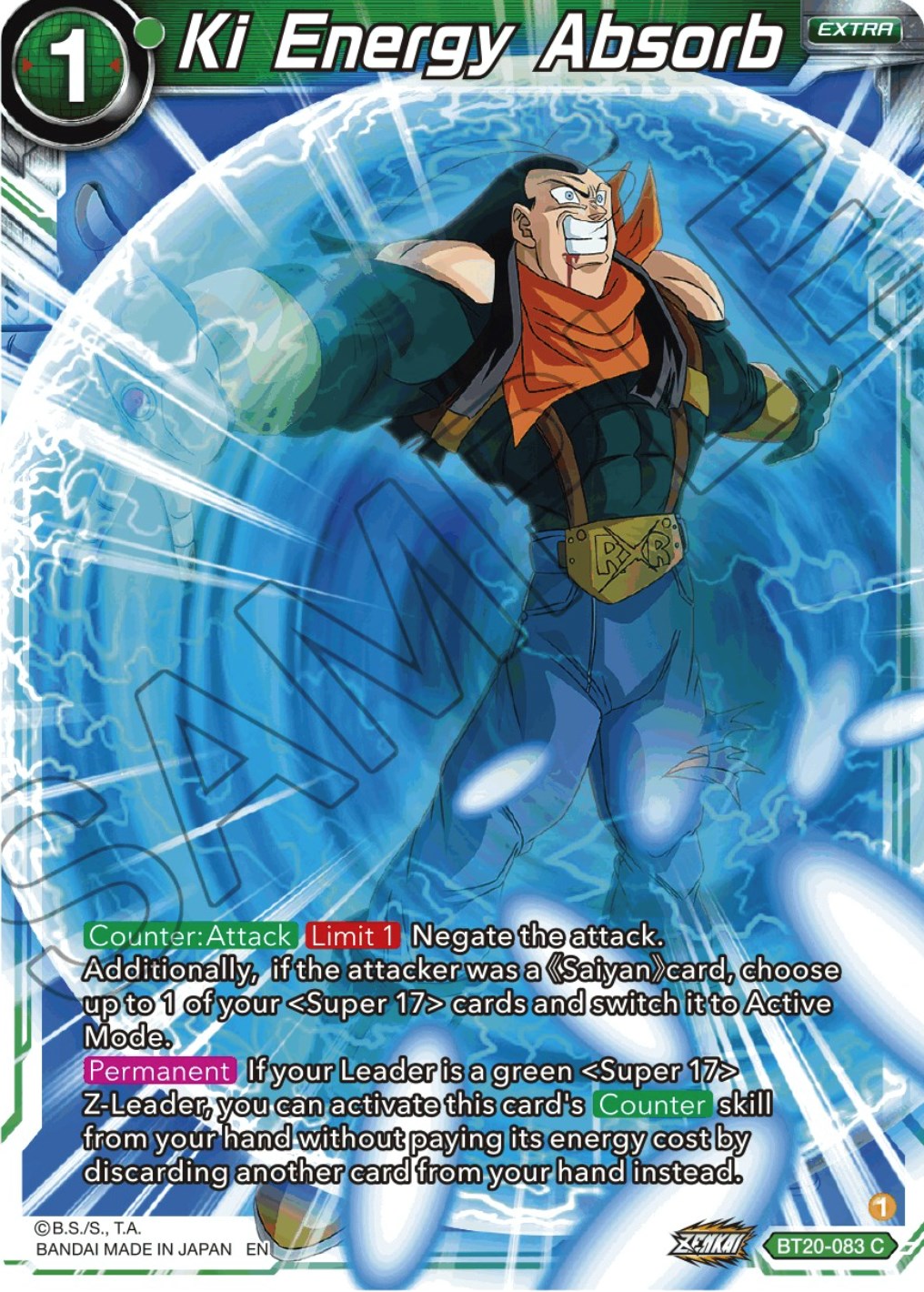 Ki Energy Absorb (BT20-083) [Power Absorbed] | Odin's Place