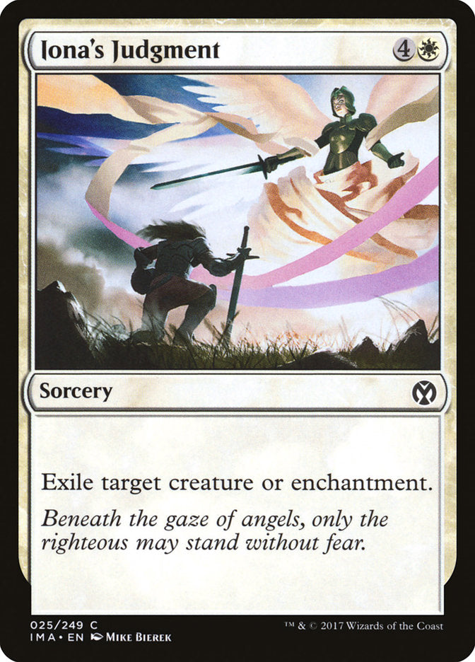 Iona's Judgment (25) [Iconic Masters] | Odin's Place