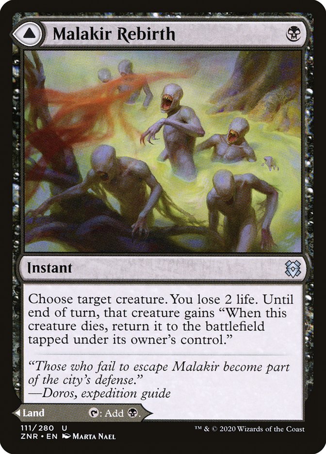 Malakir Rebirth // Malakir Mire [Zendikar Rising] | Odin's Place