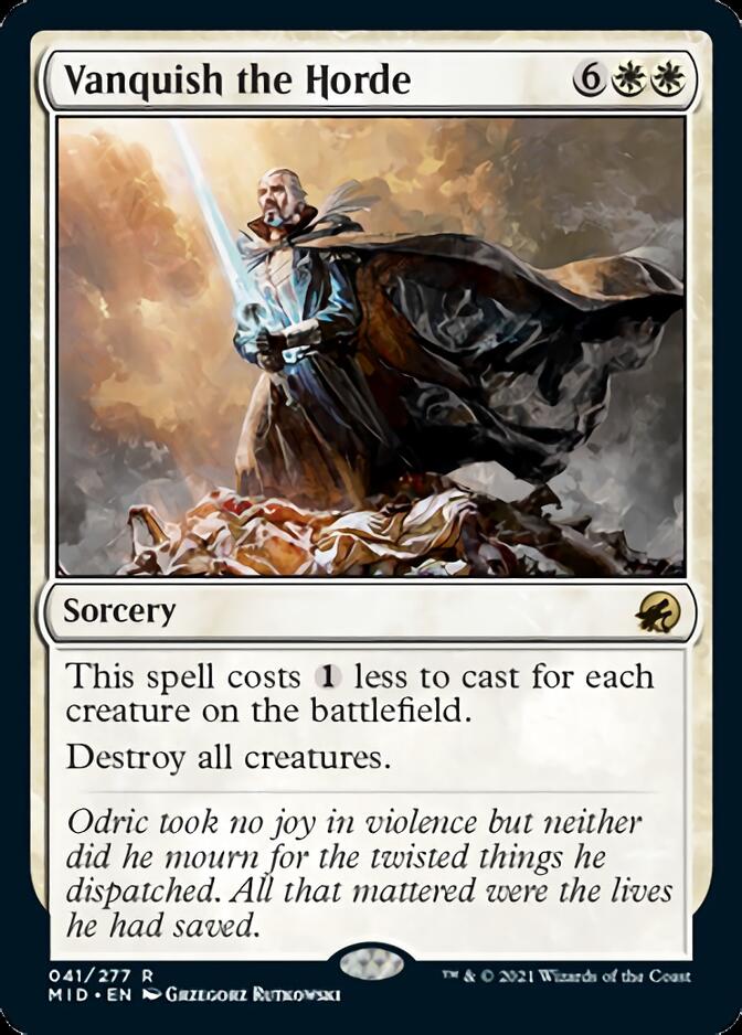 Vanquish the Horde [Innistrad: Midnight Hunt] | Odin's Place