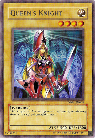 Queen's Knight [DR04-EN064] Rare | Odin's Place