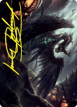 Beledros Witherbloom Art Card (Gold-Stamped Signature) [Strixhaven: School of Mages Art Series] | Odin's Place