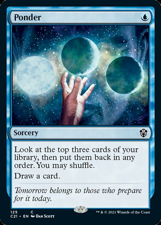 Ponder [Commander 2021] | Odin's Place