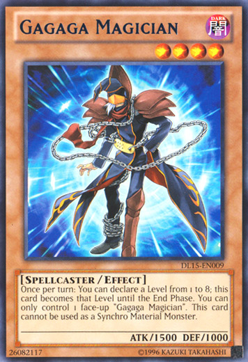 Gagaga Magician (Blue) [DL15-EN009] Rare | Odin's Place