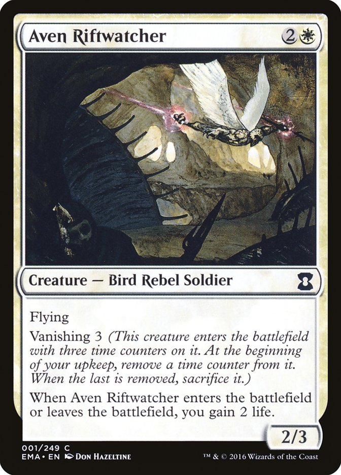 Aven Riftwatcher (1) [Eternal Masters] | Odin's Place