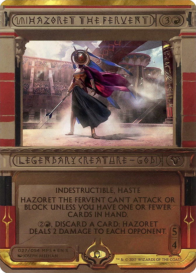 Hazoret the Fervent (27) (Invocation) [Amonkhet Invocations] | Odin's Place