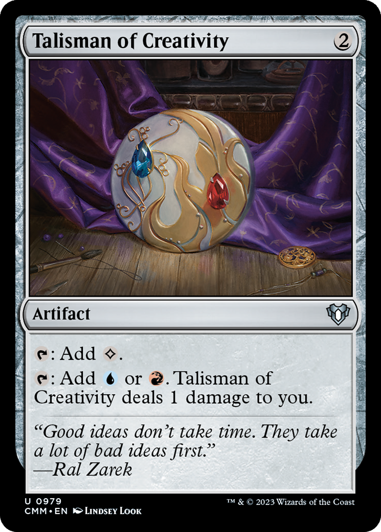 Talisman of Creativity [Commander Masters] | Odin's Place