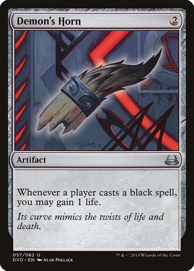 Demon's Horn (57) (Divine vs. Demonic) [Duel Decks Anthology] | Odin's Place