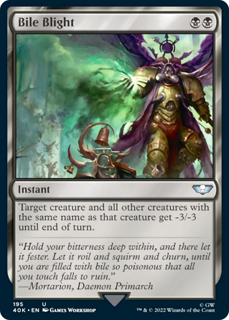 Bile Blight (Surge Foil) [Warhammer 40,000] | Odin's Place