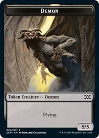 Demon // Squirrel Double-Sided Token [Double Masters Tokens] | Odin's Place
