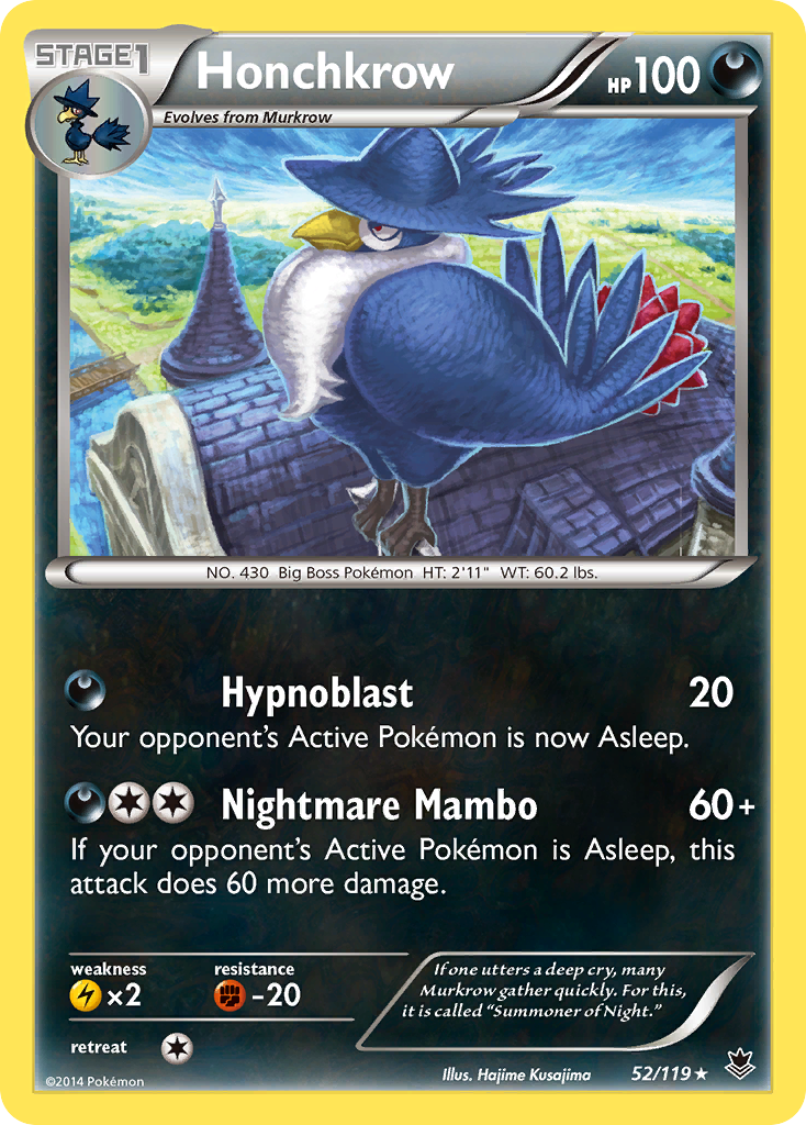 Honchkrow (52/119) [XY: Phantom Forces] | Odin's Place