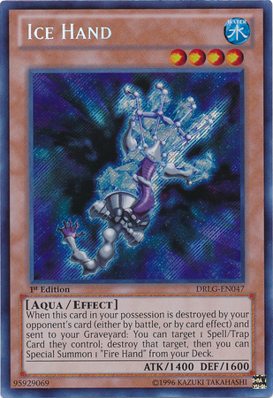 Ice Hand [DRLG-EN047] Secret Rare | Odin's Place