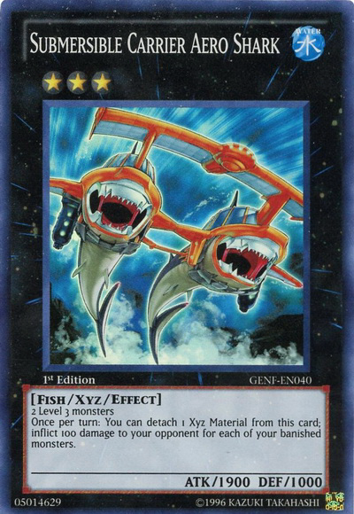 Submersible Carrier Aero Shark [GENF-EN040] Super Rare | Odin's Place