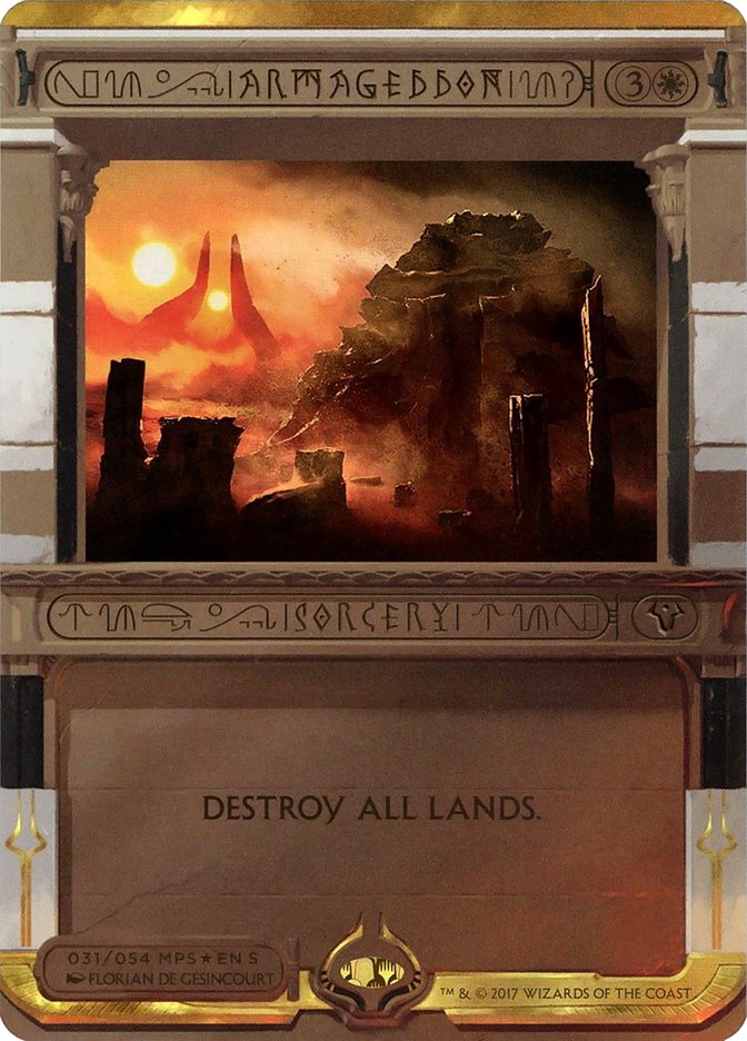 Armageddon (31) (Invocation) [Amonkhet Invocations] | Odin's Place