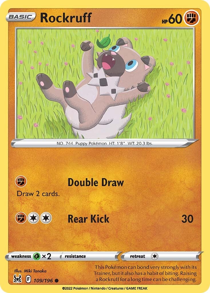 Rockruff (109/196) [Sword & Shield: Lost Origin] | Odin's Place