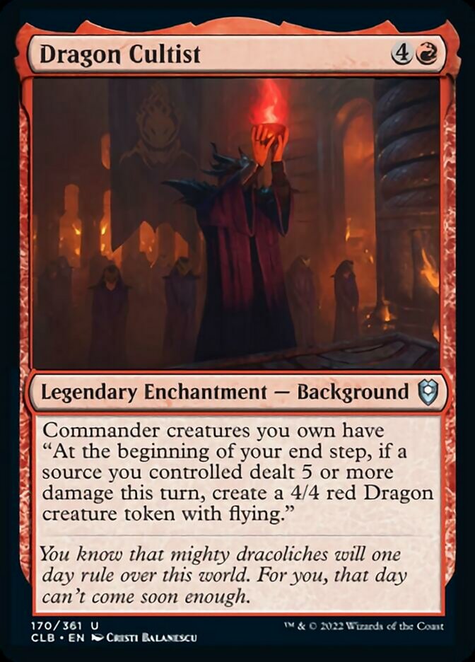 Dragon Cultist [Commander Legends: Battle for Baldur's Gate] | Odin's Place