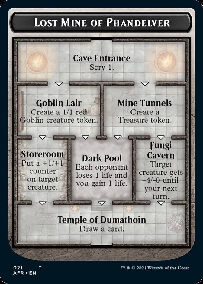 Dungeon of the Mad Mage // Lost Mine of Phandelver Double-Sided Token [Dungeons & Dragons: Adventures in the Forgotten Realms Tokens] | Odin's Place
