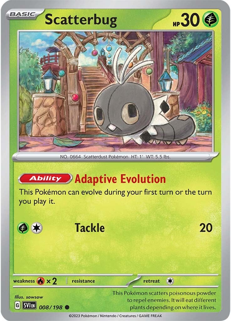Scatterbug (008/198) [Scarlet & Violet: Base Set] | Odin's Place