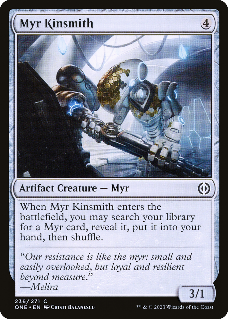 Myr Kinsmith [Phyrexia: All Will Be One] | Odin's Place