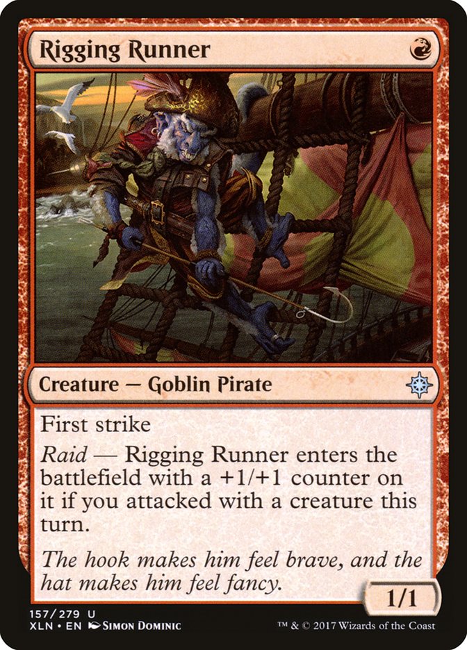 Rigging Runner (157) [Ixalan] | Odin's Place