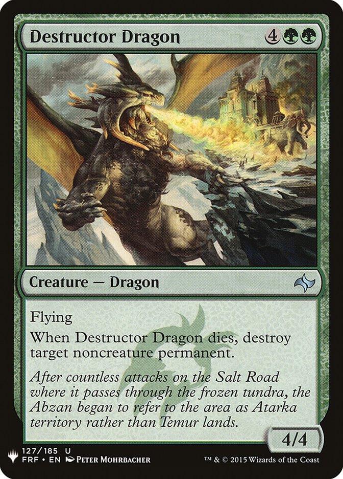 Destructor Dragon [Mystery Booster] | Odin's Place