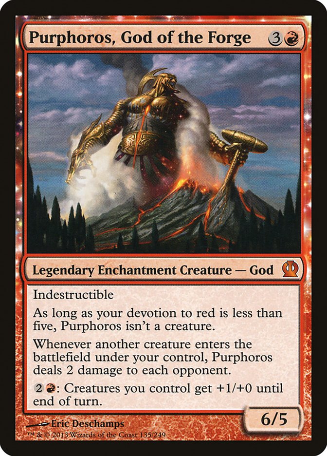 Purphoros, God of the Forge (135) [Theros] | Odin's Place