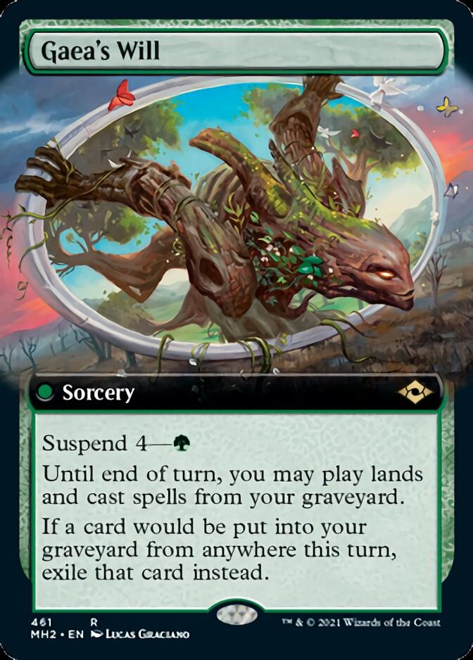 Gaea's Will (Extended Art) [Modern Horizons 2] | Odin's Place
