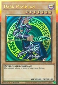 Dark Magician [MAGO-EN002] Gold Rare | Odin's Place