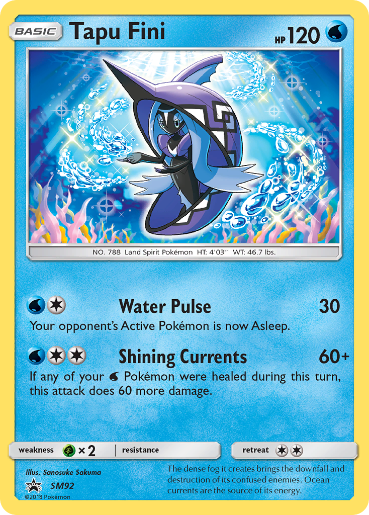 Tapu Fini (SM92) [Sun & Moon: Black Star Promos] | Odin's Place