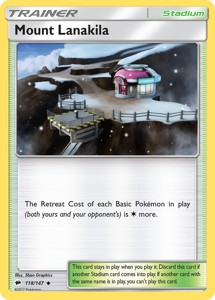 Mount Lanakila (118/147) [Sun & Moon: Burning Shadows] | Odin's Place