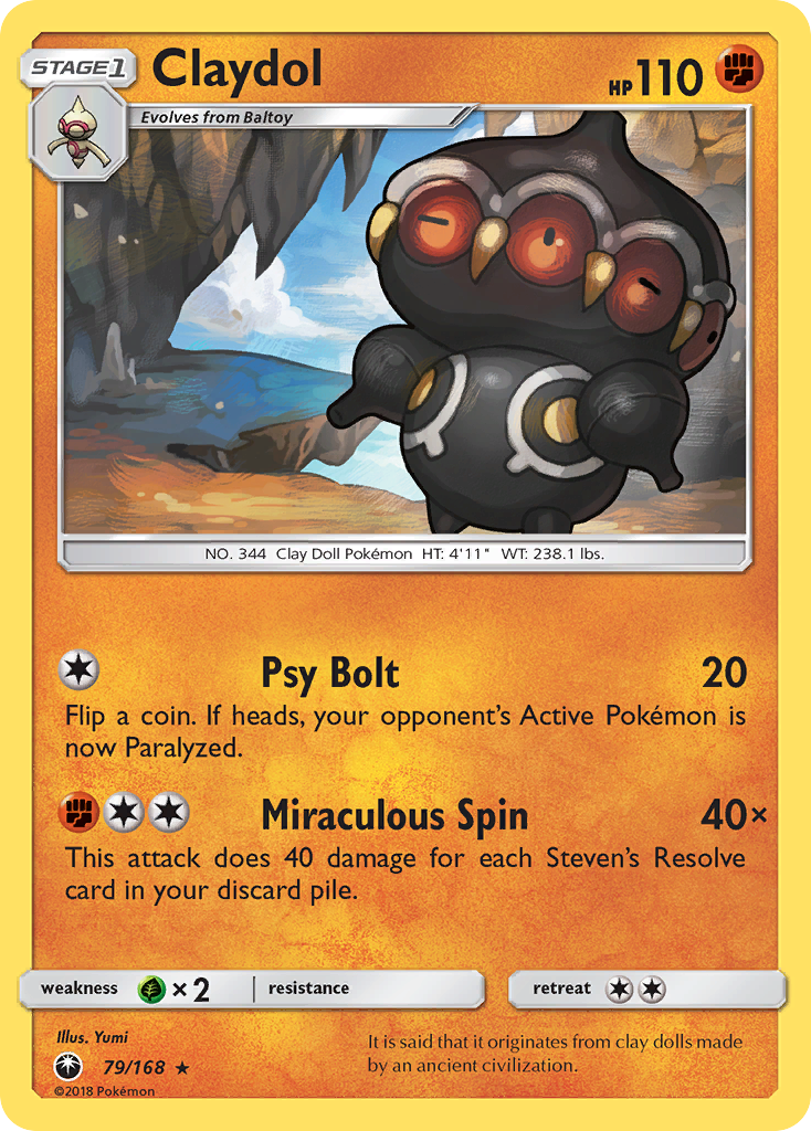 Claydol (79/168) [Sun & Moon: Celestial Storm] | Odin's Place