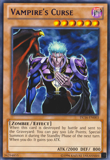 Vampire's Curse (Purple) [DL16-EN003] Rare | Odin's Place
