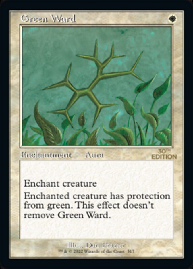 Green Ward (Retro) [30th Anniversary Edition] | Odin's Place