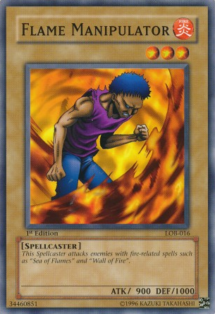 Flame Manipulator [LOB-016] Common | Odin's Place