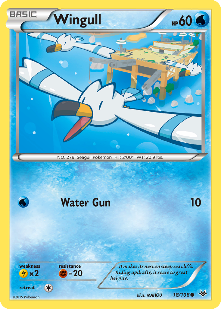 Wingull (18/108) [XY: Roaring Skies] | Odin's Place