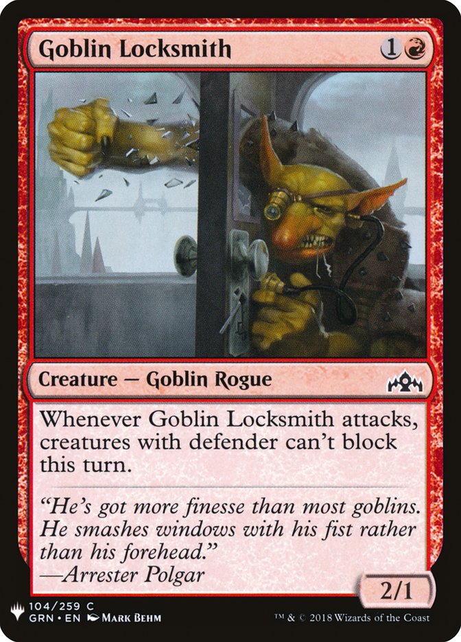 Goblin Locksmith [Mystery Booster] | Odin's Place