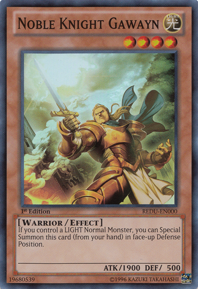 Noble Knight Gawayn [REDU-EN000] Super Rare | Odin's Place