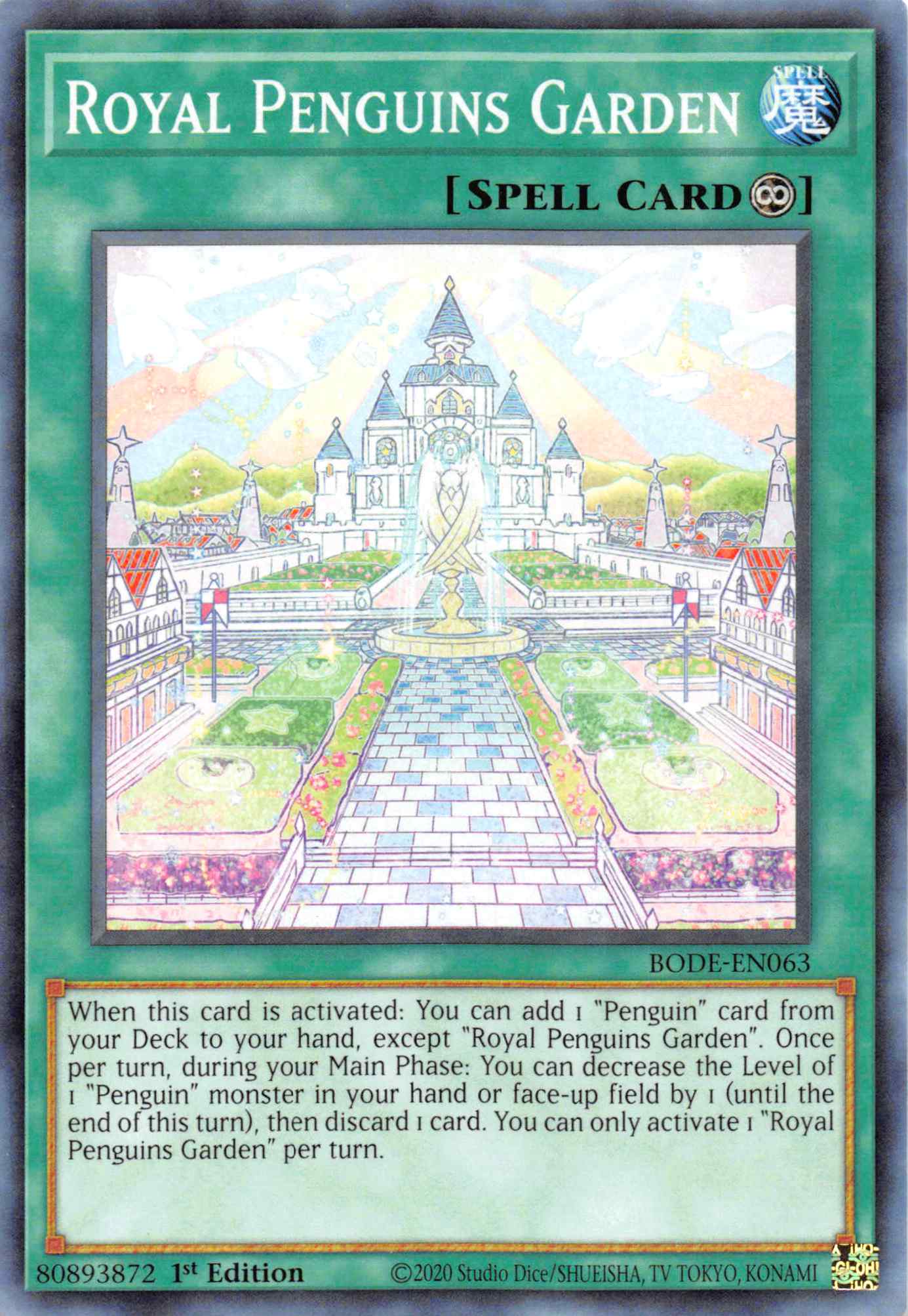 Royal Penguins Garden [BODE-EN063] Common | Odin's Place