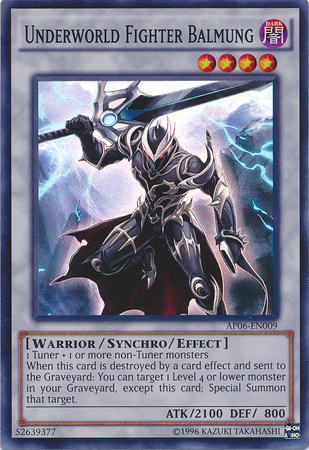 Underworld Fighter Balmung [AP06-EN009] Super Rare | Odin's Place