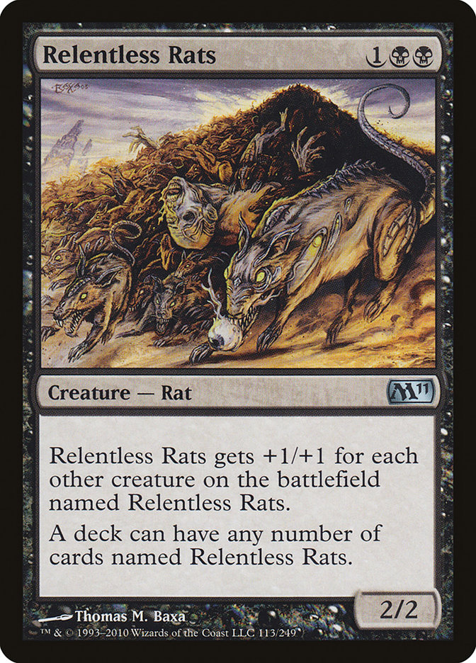 Relentless Rats (113) [Magic 2011] | Odin's Place