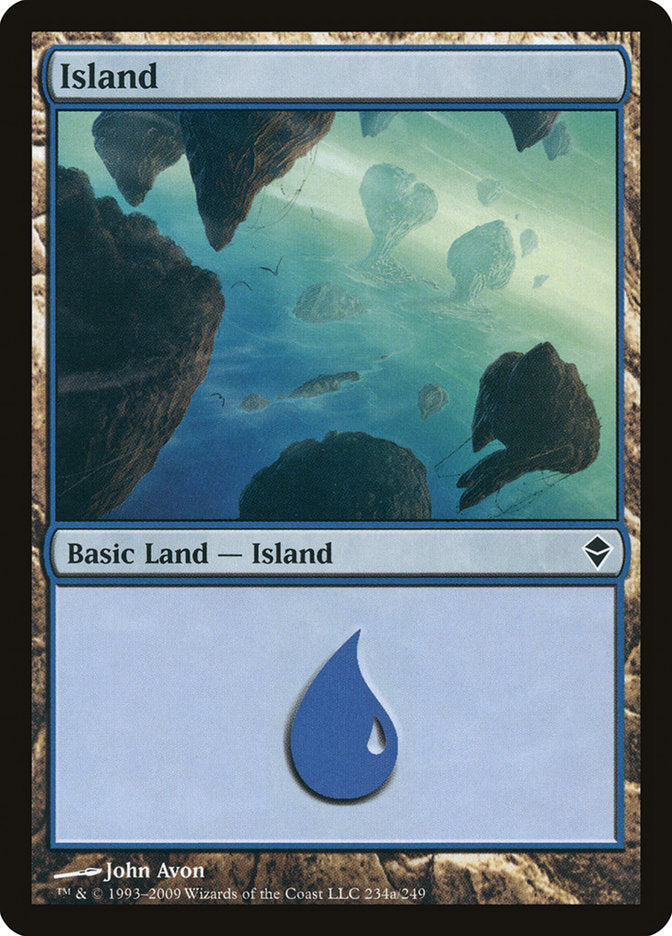 Island (234a) [Zendikar] | Odin's Place
