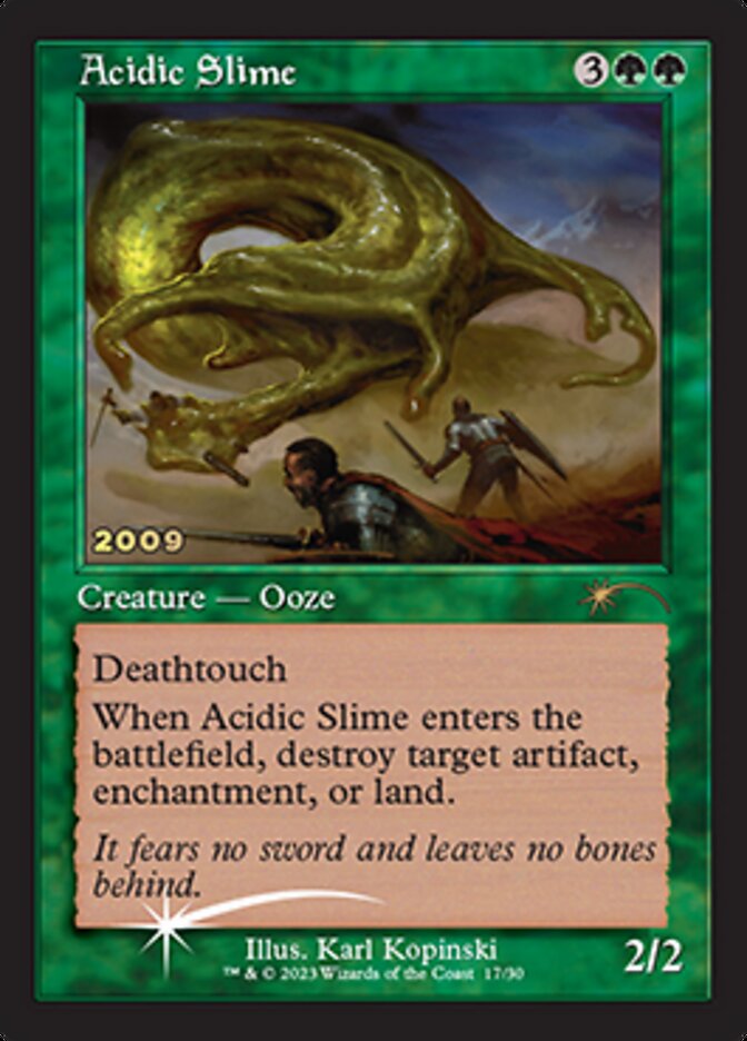 Acidic Slime [30th Anniversary Promos] | Odin's Place